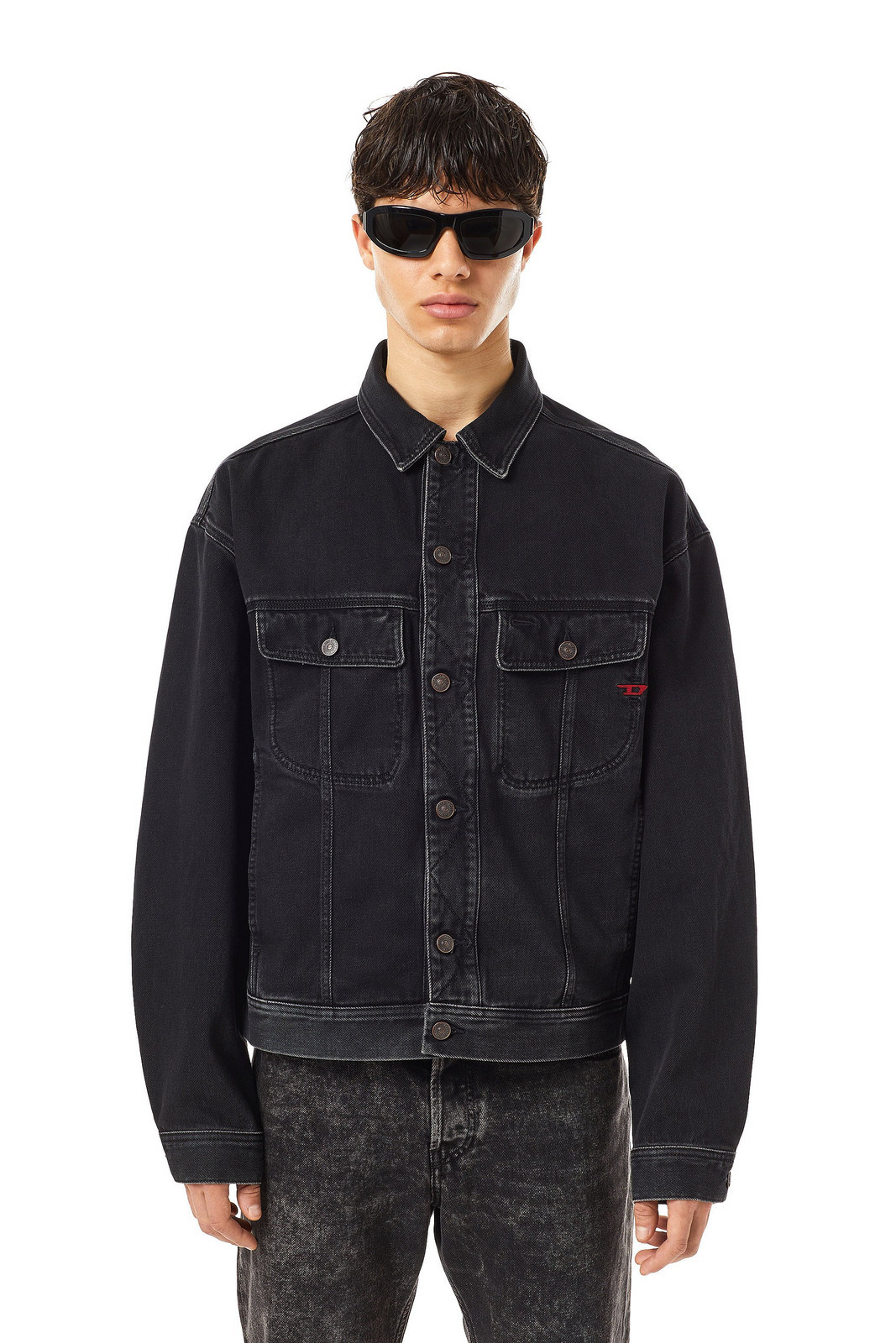 Diesel Jacket - D-LILLO JACKET black