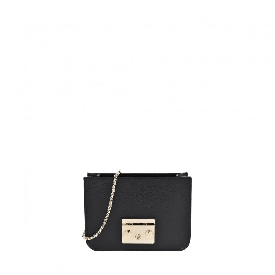 Furla Handbag - METROPOLIS MINI CROSSBODY BODY black