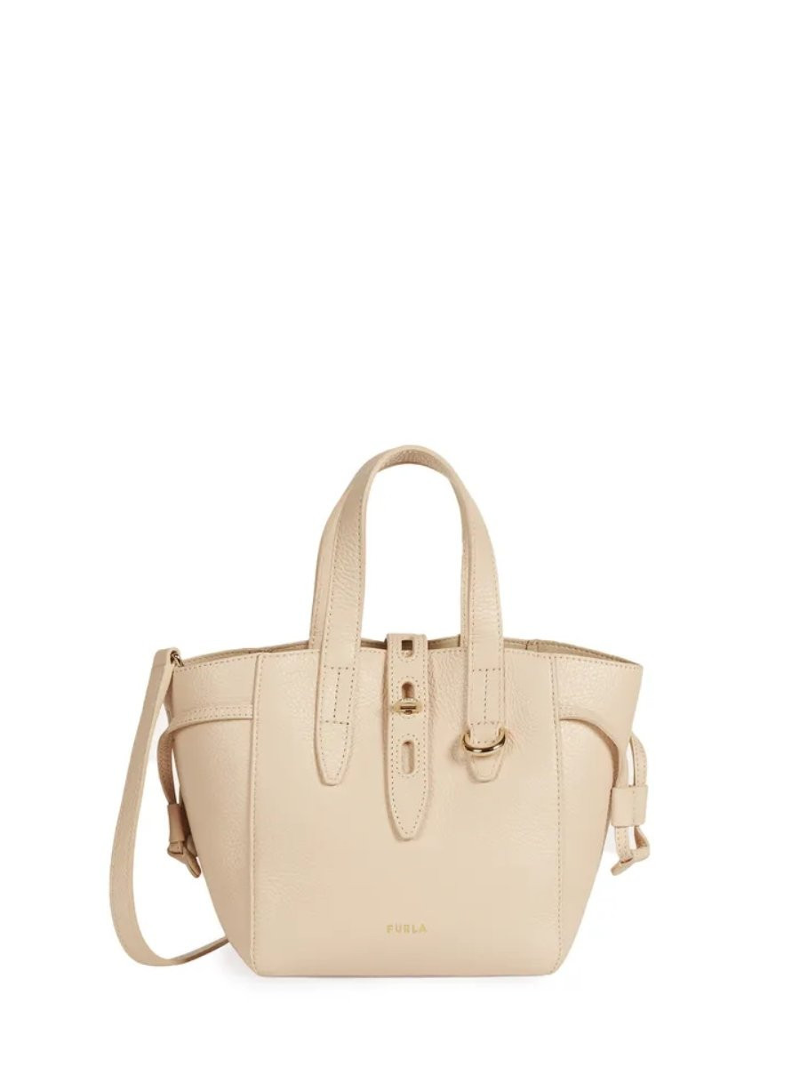 Handbag - FURLA NET MINI TOTE beige