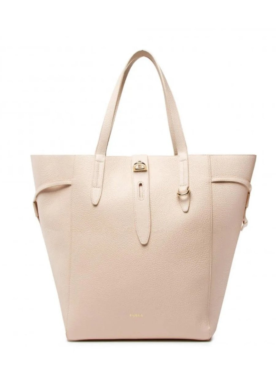 Handbag - FURLA NET L TOTE pink