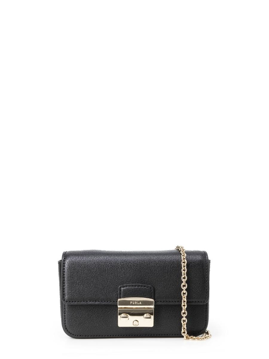 Furla Handbag - METROPOLIS MINI CROSSBODY black