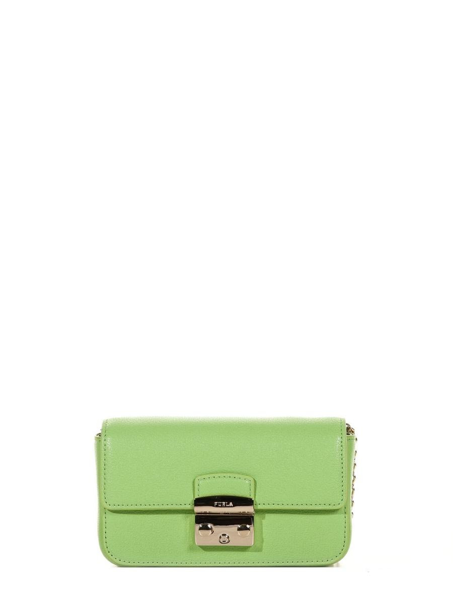 Furla Handbag - METROPOLIS MINI CROSSBODY green