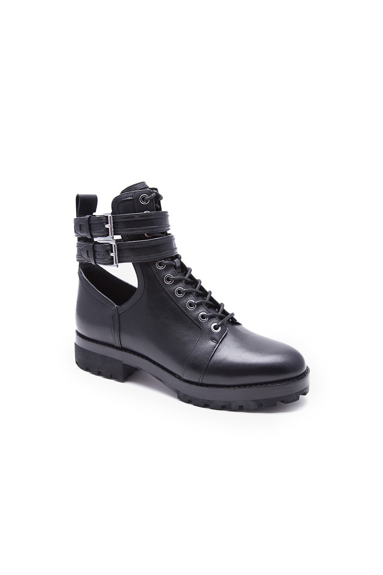 Boots - MICHAEL KORS FLAT BENSEN BOOTIE black