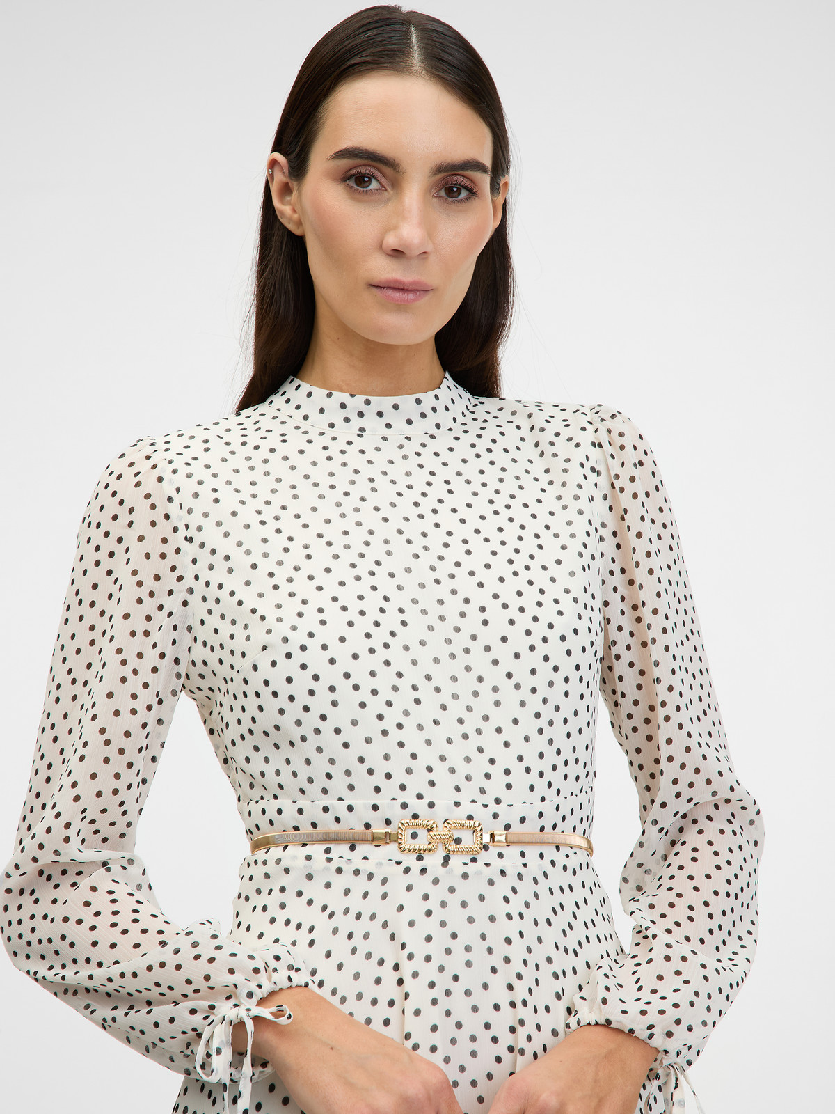 Orsay Zlatý dámský pásek - Dámské