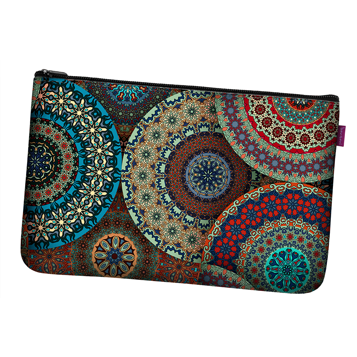 Bertoni Unisex's Big Pocket Cosmetic Bag Casablanca