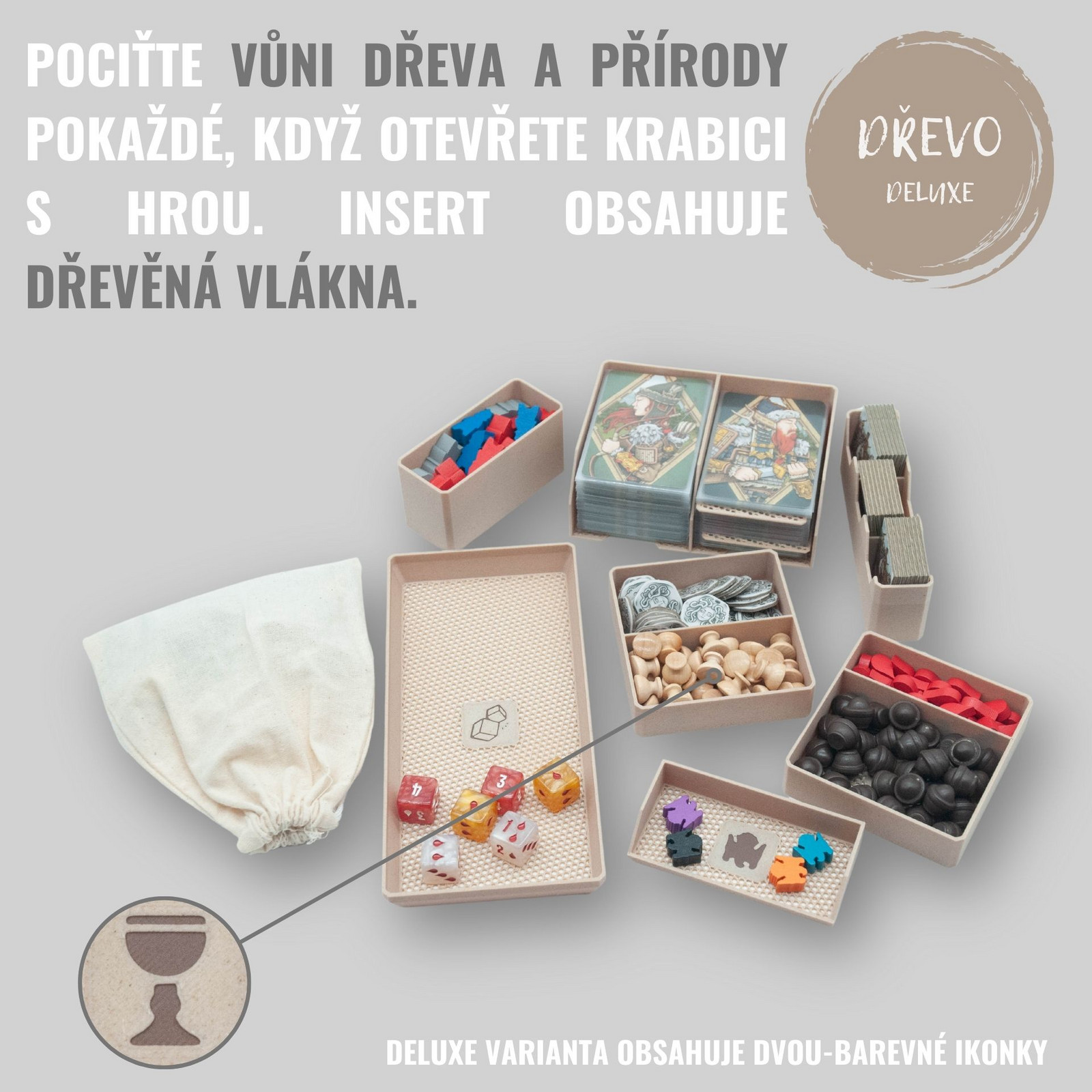 Junta Nájezdníci ze Skýtie - INSERT do hry (79304) Barva: Deluxe dřevo