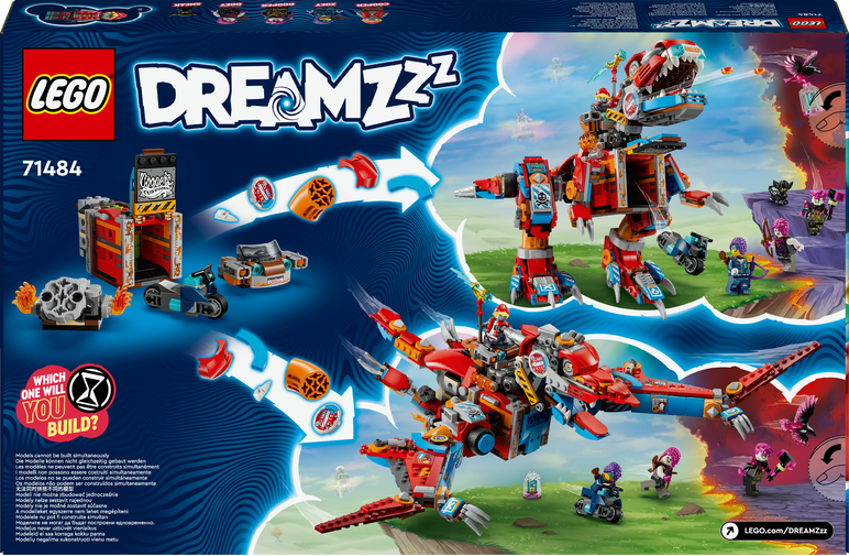 LEGO® DREAMZzz™ Cooper a jeho robotický dinosaurus C-rex 71484