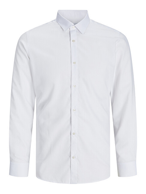 Jack&Jones Pánská košile JJJOE Slim Fit 12260426 White M