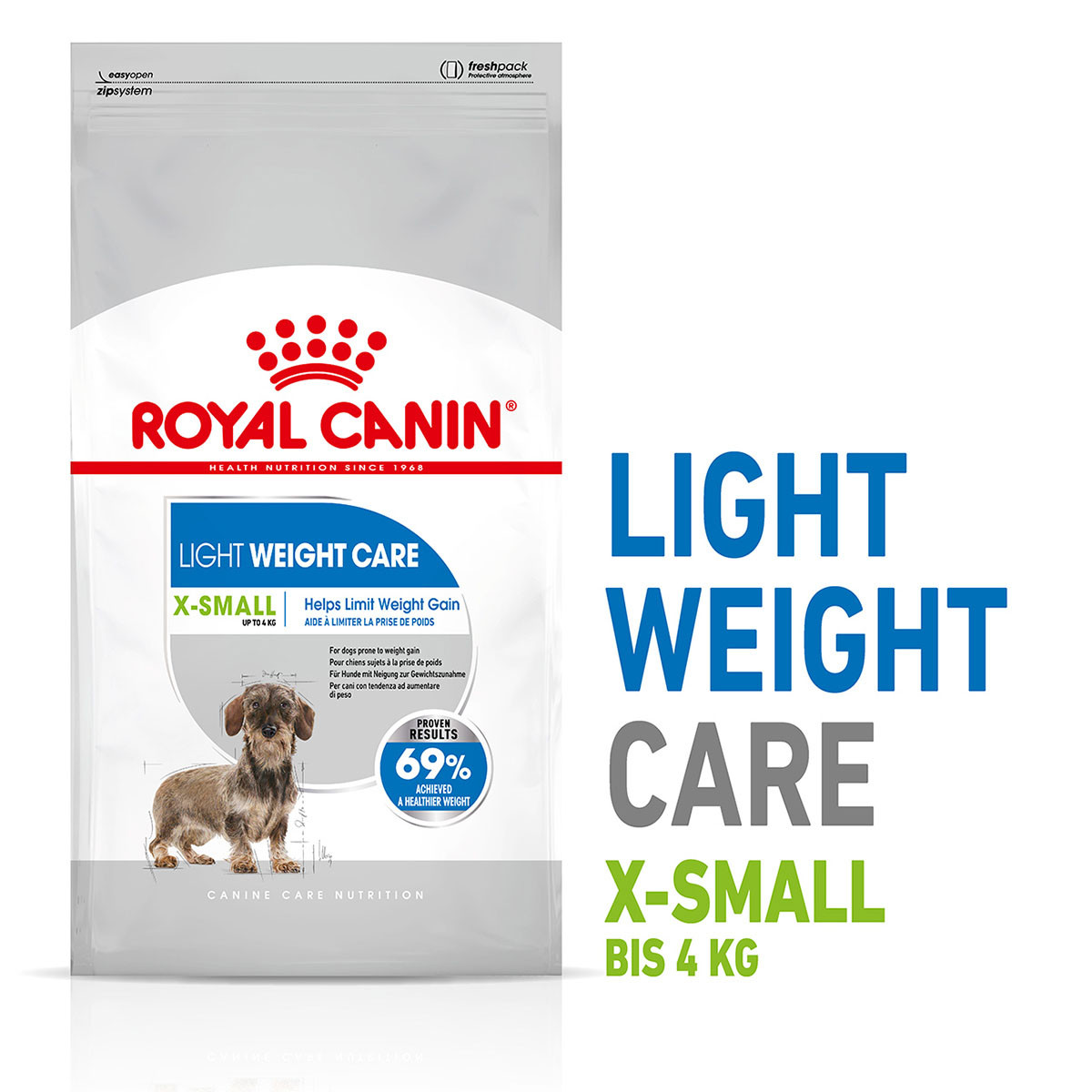 Royal Canin X-Small Light Weight Care - Výhodné balení: 2 x 1,5 kg