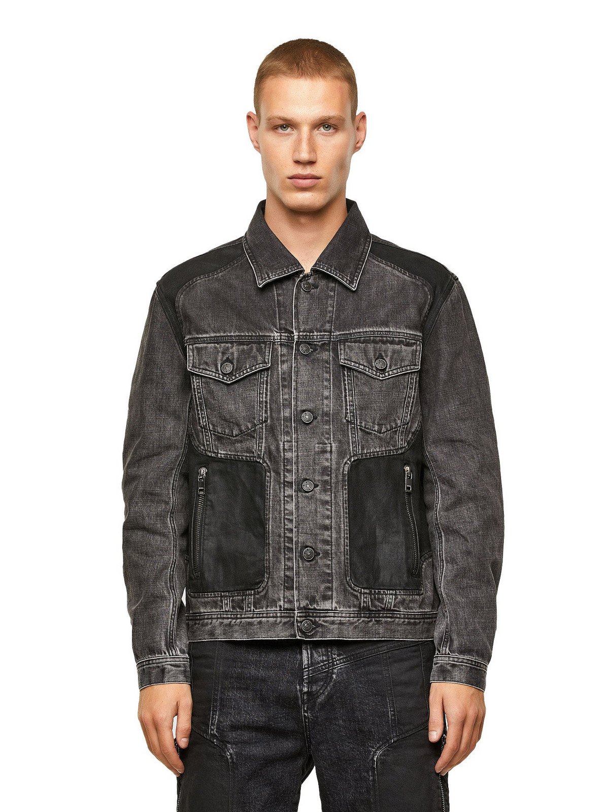 Diesel Jacket - Jackets NHILL-ROD-SP black