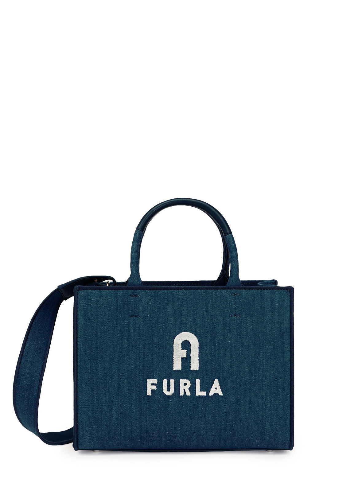 Handbag - FURLA OPPORTUNITY S TOTE blue