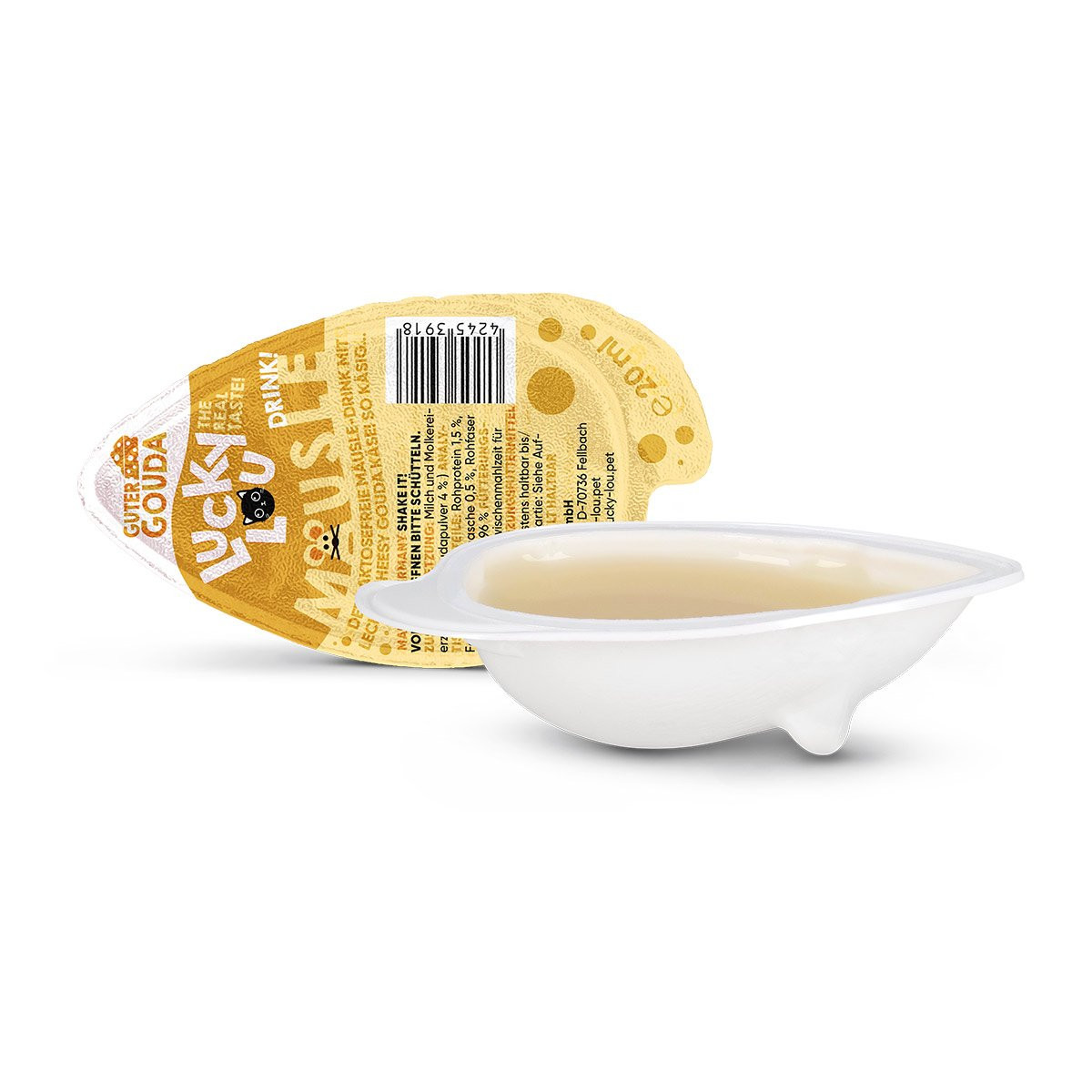 Lucky Lou Mäusle koktejl, gouda 28 g