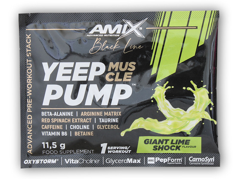 Amix Black Line Yeep Pump 11.5g Varianta: giant lime shock