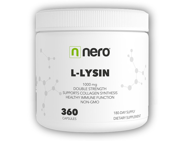 Nero L-Lysin 1000mg 360 kapslí