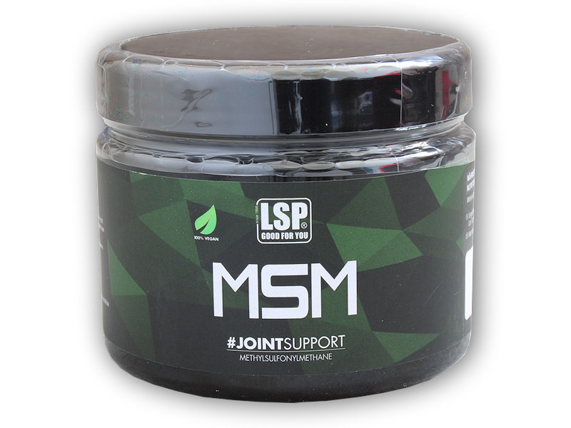 LSP Nutrition MSM 400g 100% pure organic sulfur
