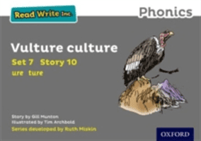 Read Write Inc. Phonics: Grey Set 7 Storybook 10 Vulture Culture (Munton Gill)(Paperback / softback)