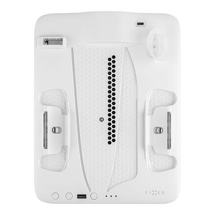FIXED Multifunctional Station for PS5 (Slim), black and white FIXPS5S-MCS-BW
