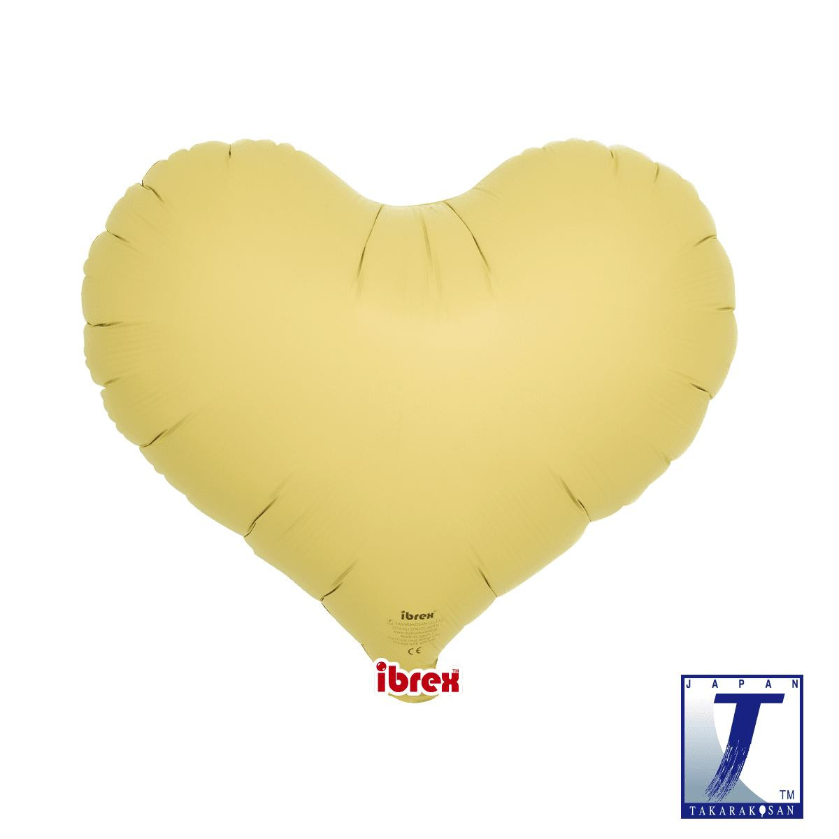 Balónek srdce světle oranžové 35 cm