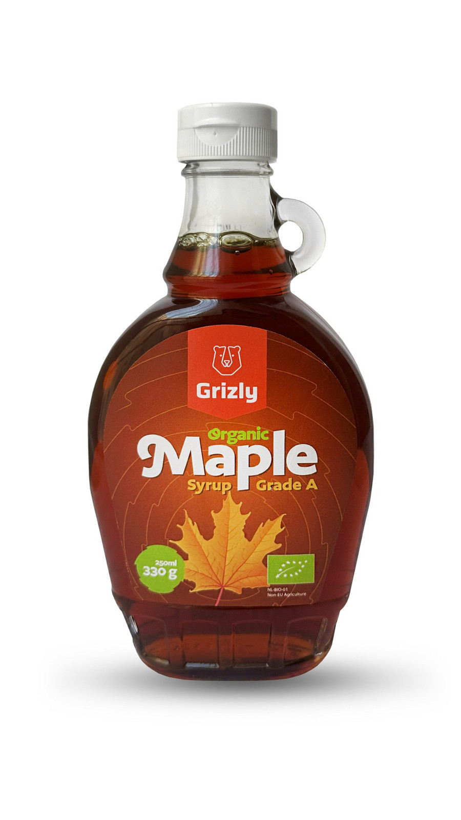 GRIZLY Javorový sirup BIO 250 ml/330 g