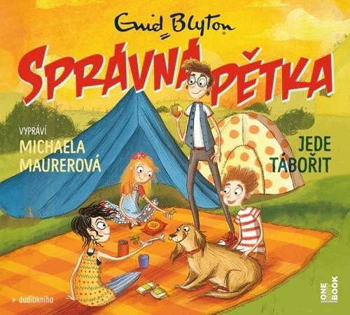 Správná pětka jede tábořit - CDmp3 (Čte Michaela Maurerová) - Enid Blytonová