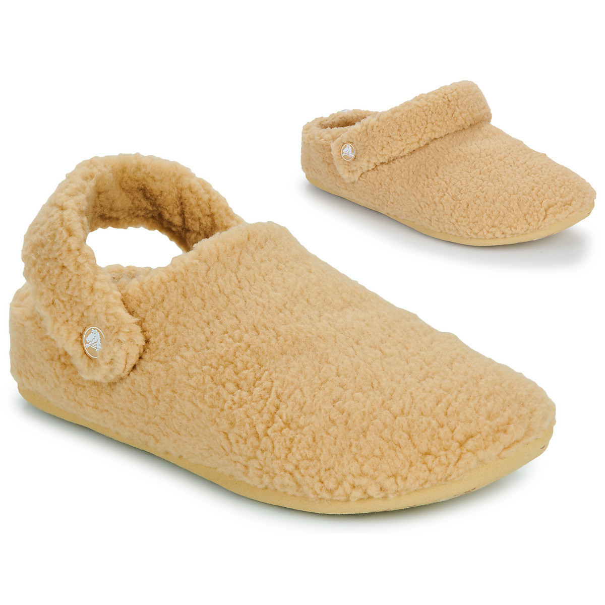 Crocs  Classic Cozzzy Slipper  Béžová