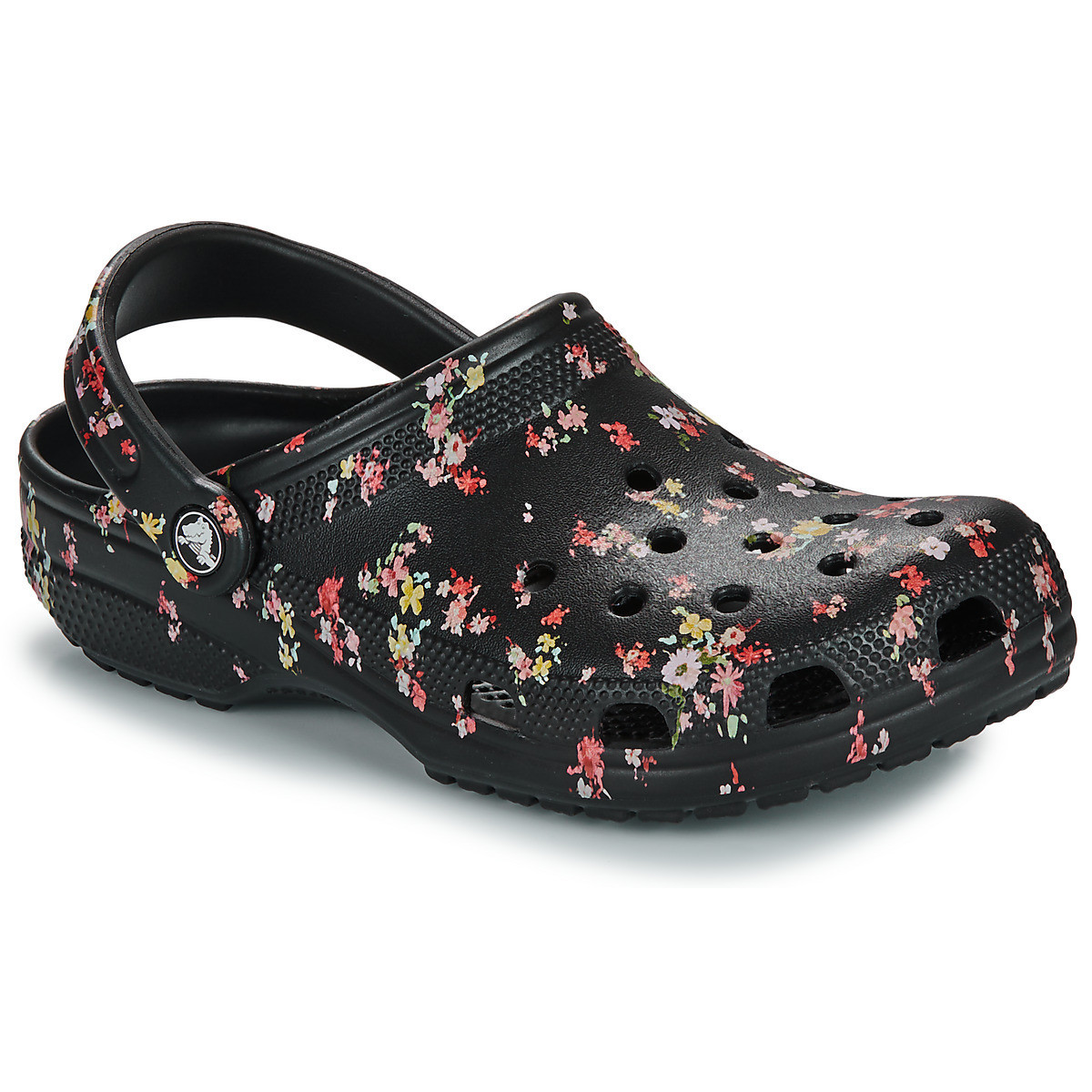 Crocs  Classic Ditsy Floral Clog  Černá