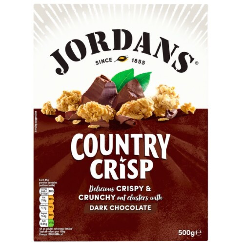 Jordans Country Crips Dark Chocolate 500g