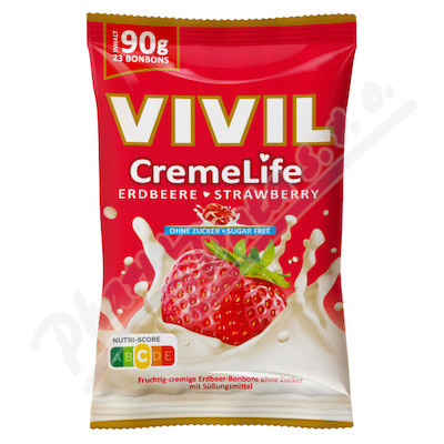 Vivil Cremelife Jahoda Bez Cukru 90g