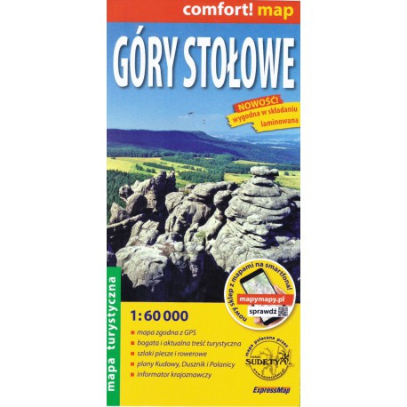 TerraQuest Stolové hory (Góry Stolowe) 1:60 000 turistická mapa