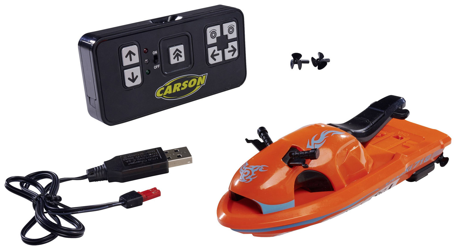Carson Modellsport Nano Racer Jetski RC model motorového člunu RtR 220 mm