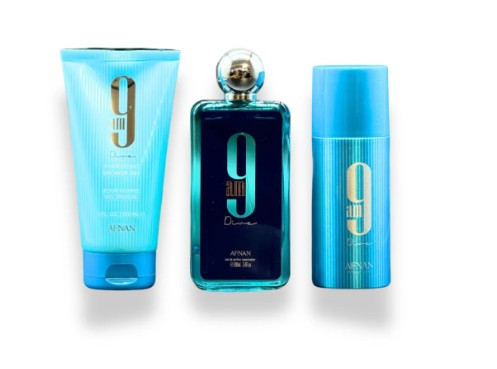 Afnan 9AM Dive - EDP 100 ml + deodorant ve spreji 150 ml + sprchový gel 150 ml