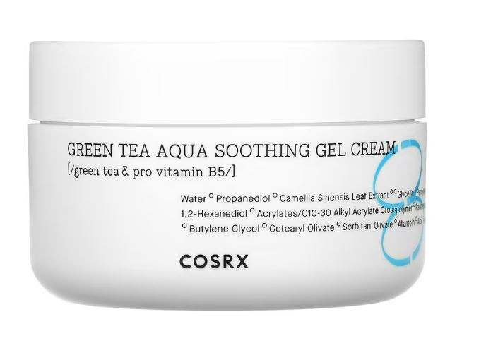 COSRX Hydrium zklidňující krém Green Tea Aqua Soothing Gel Cream 50 g