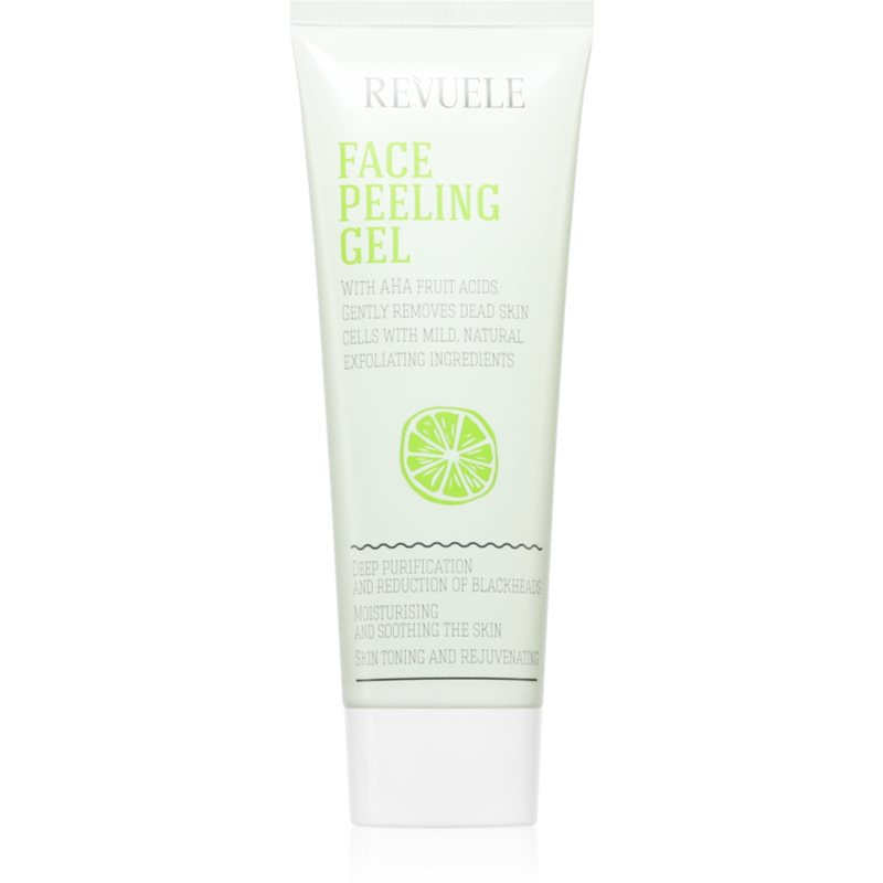 Revuele Face Peeling Gel AHA Fruit Acids čisticí pleťový peeling proti černým tečkám 80 ml