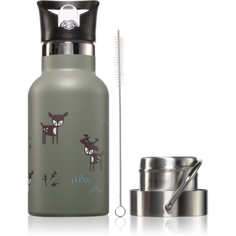 FRESK Nordic termoláhev Deer Olive 350 ml