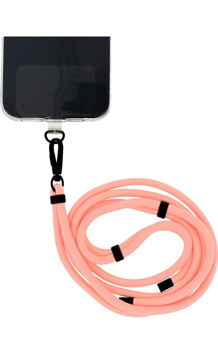 Šňůrka TopQ na mobil meruňková 6 mm 126343