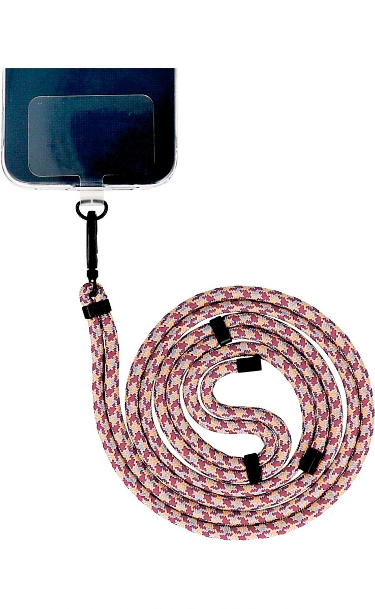 Šňůrka TopQ Pattern na mobil retro 6 mm 126337