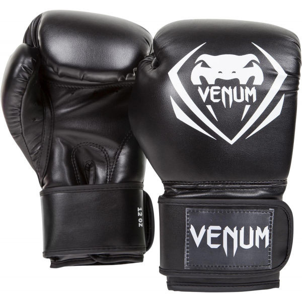 Venum CONTENDER BOXING GLOVES Boxerské rukavice, černá, velikost