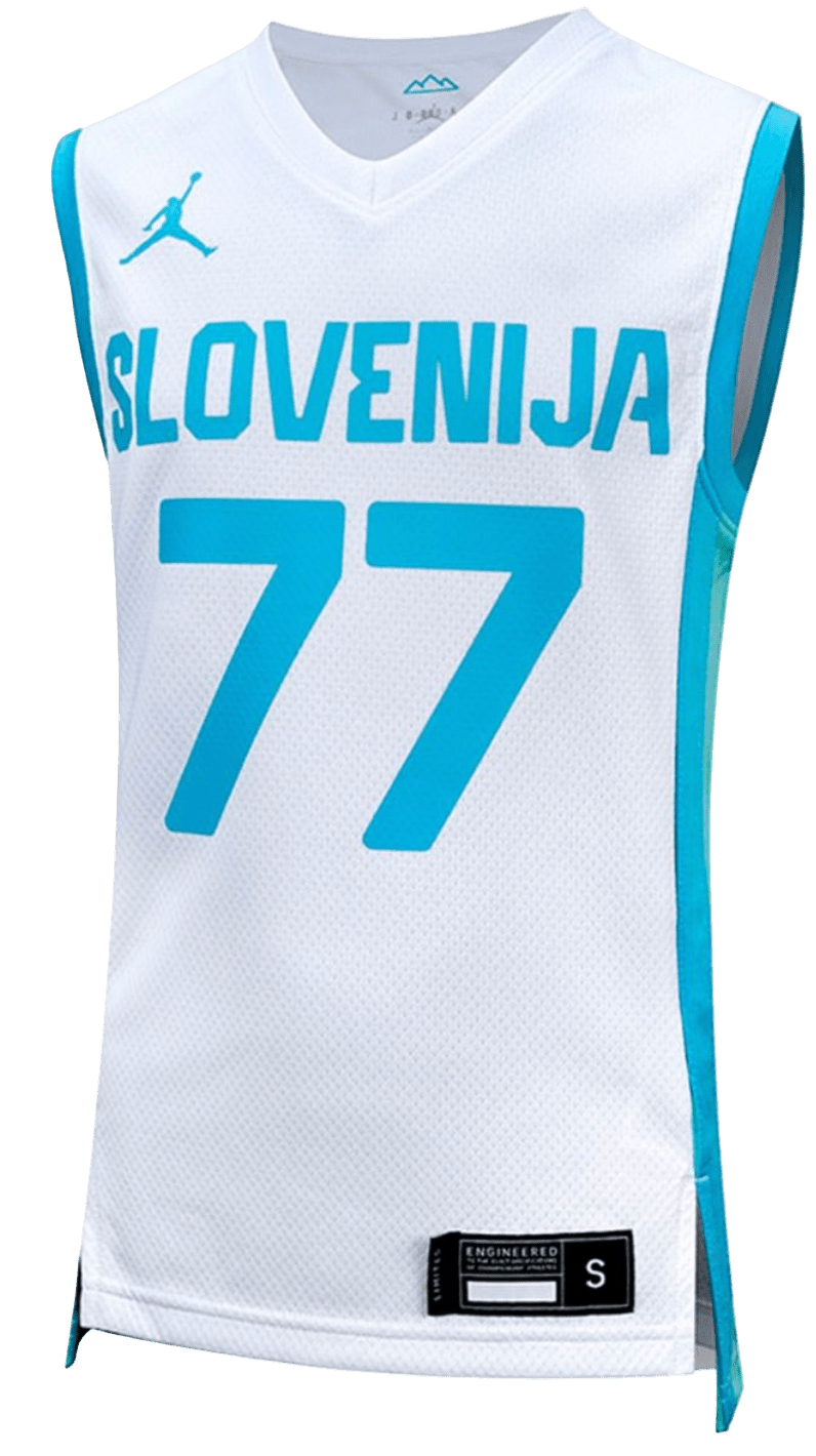 Dres Nike Slovenia Youth Limited Jersey Home Dončić