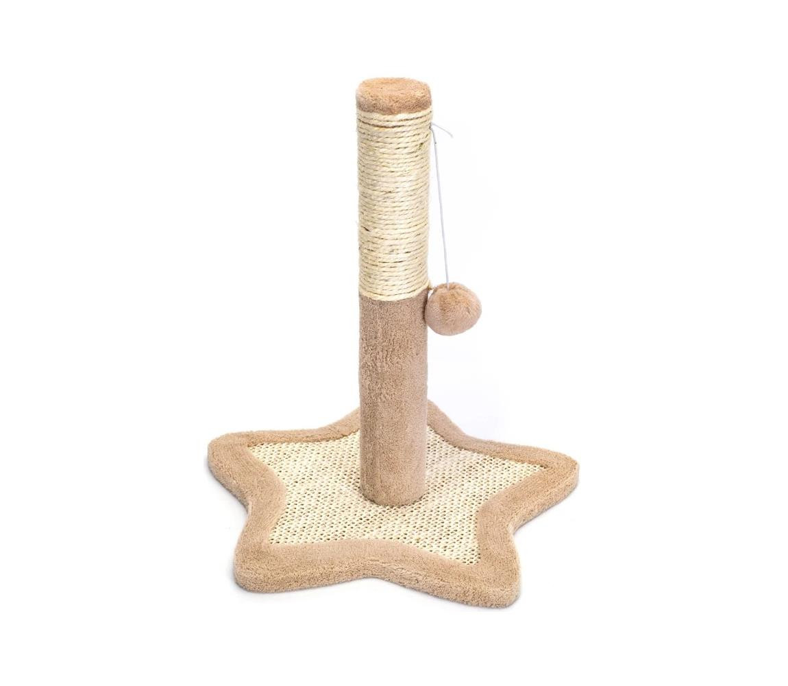 - Škrabadlo pro kočky 38x33,5 cm béžová