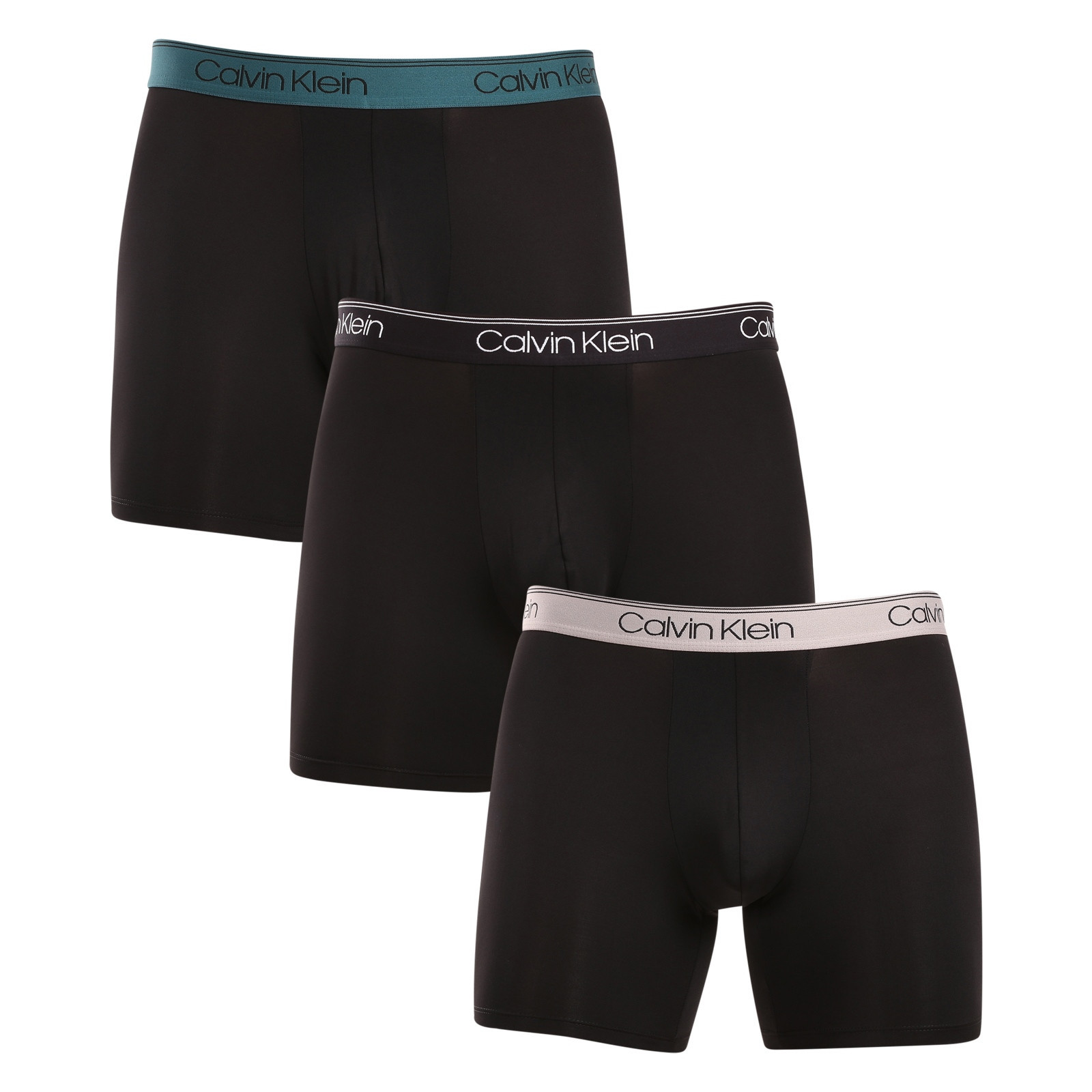 3PACK pánské boxerky Calvin Klein černé (NB2570A-Q7E) M