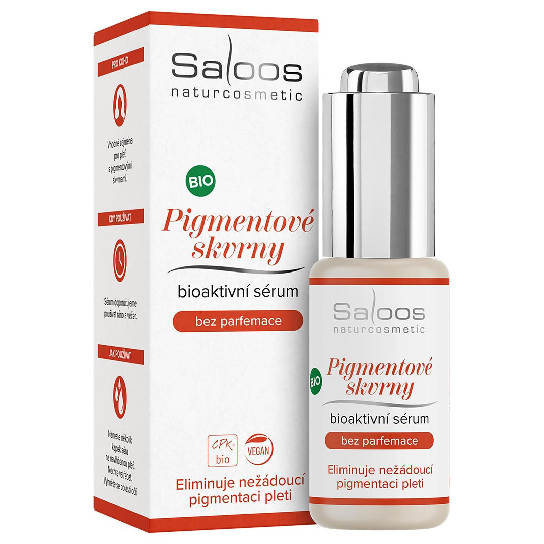 Saloos bioaktivní sérum na pigmentové skvrny 20 ml