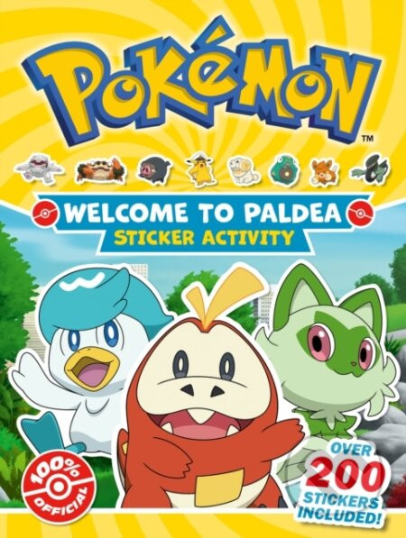 Pokémon Welcome to Paldea Epic Sticker - HarperCollins