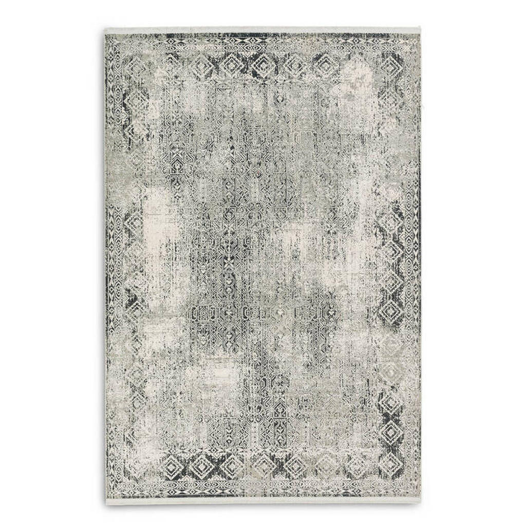 TKANÝ KOBEREC, 140/200 cm, krémová, šedá, světle šedá, tmavě šedá