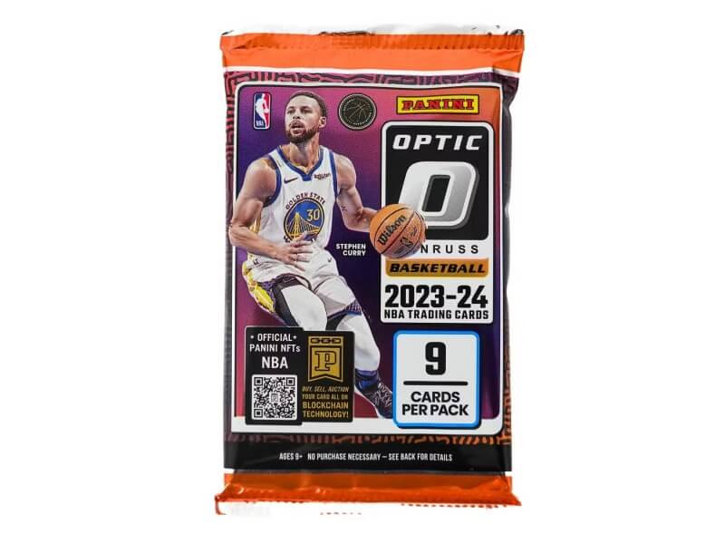 2023-2024 NBA karty Panini Donruss Optic Fast Break balíček