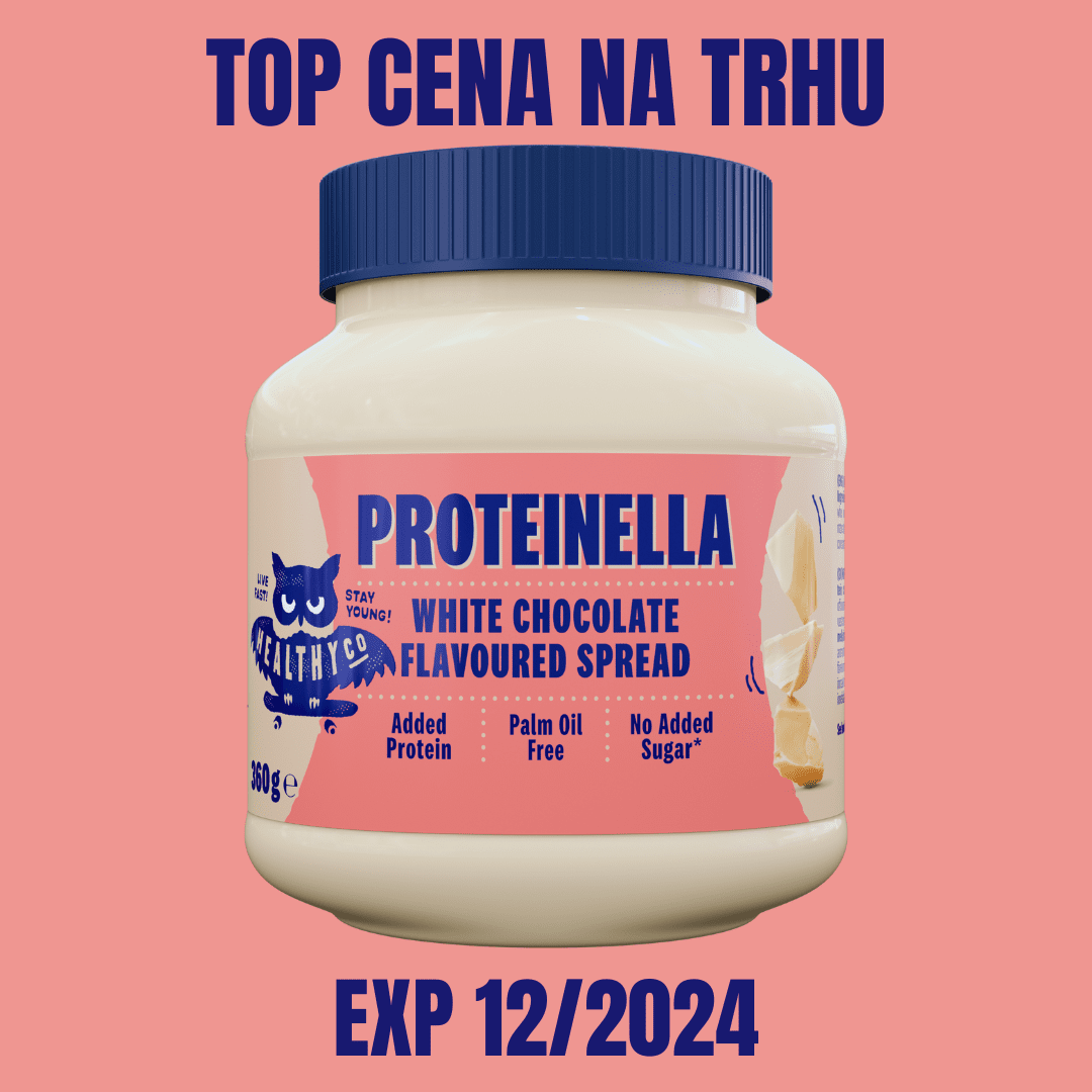 HealthyCo Proteinella - bílá čokoláda 360 g EXP 12/2024