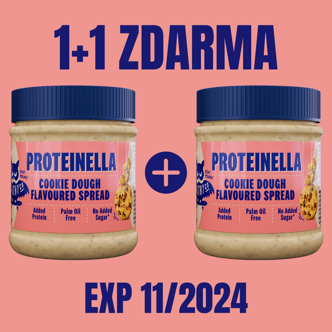 HealthyCo Proteinella - cookie dough 200 g EXP 11/2024 1+1 ZDARMA