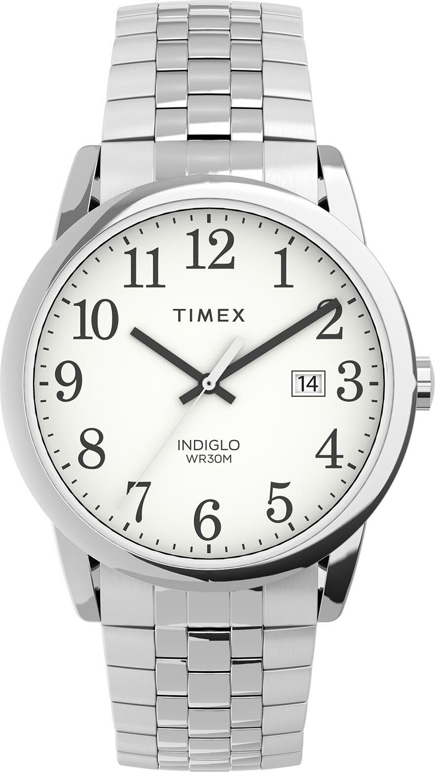 Hodinky Timex Easy Reader TW2V40000 Stříbrná