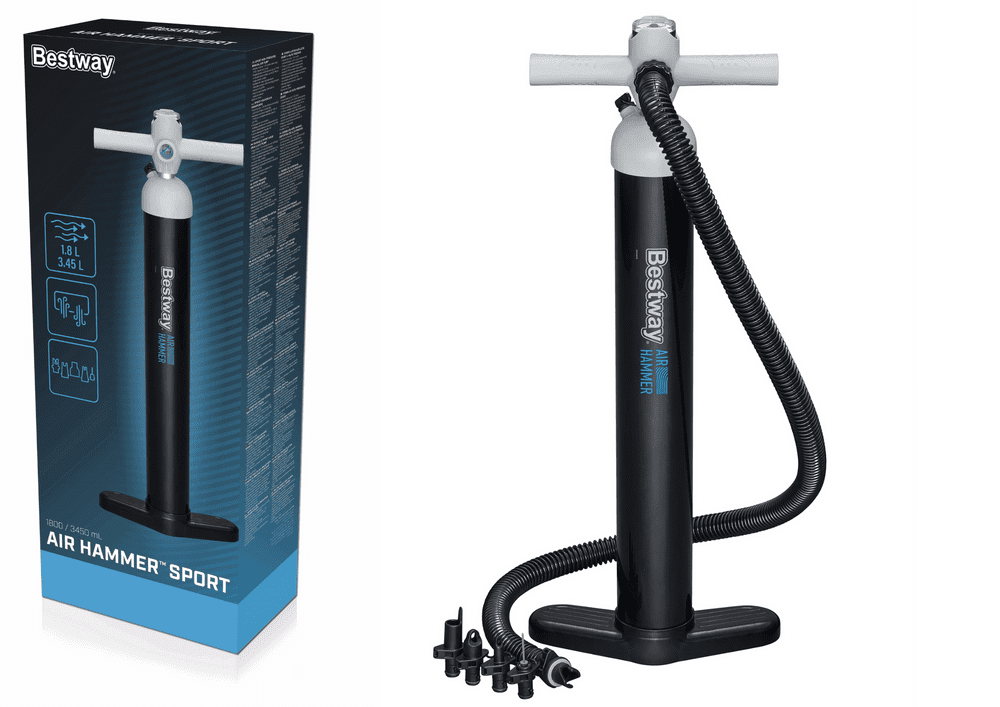 mamido Vysoce tlaková ruční pumpa s manometrem Bestway 62227