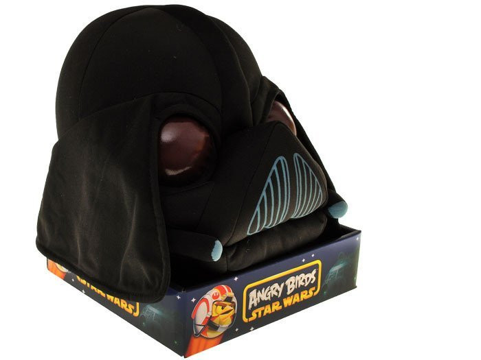 mamido Angry Birds Star Wars plyšová hračka DARTH VADER