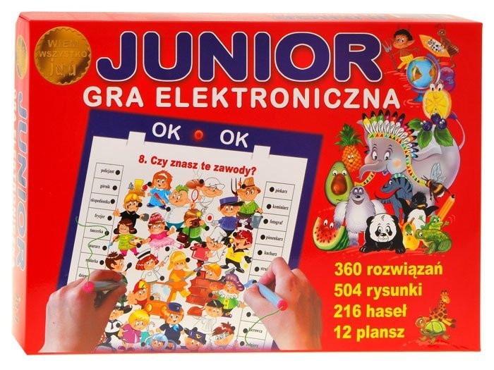 mamido Elektronická hra JUNIOR pro předškoláky